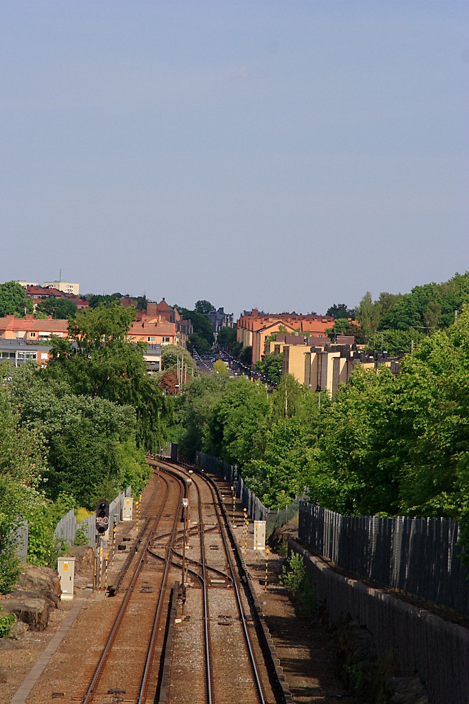 Tunnelbanan mot Aspudden