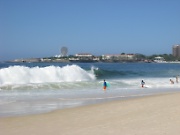 Waves at Copacabana