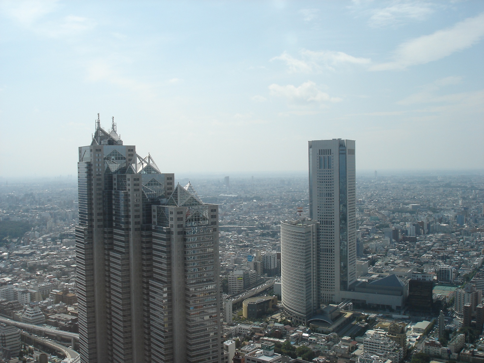 View over Tokyo