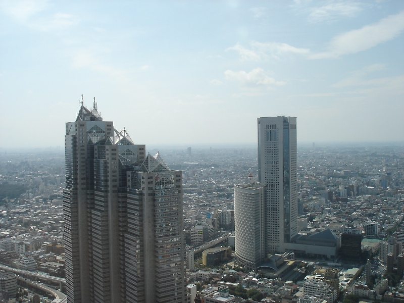 View over Tokyo