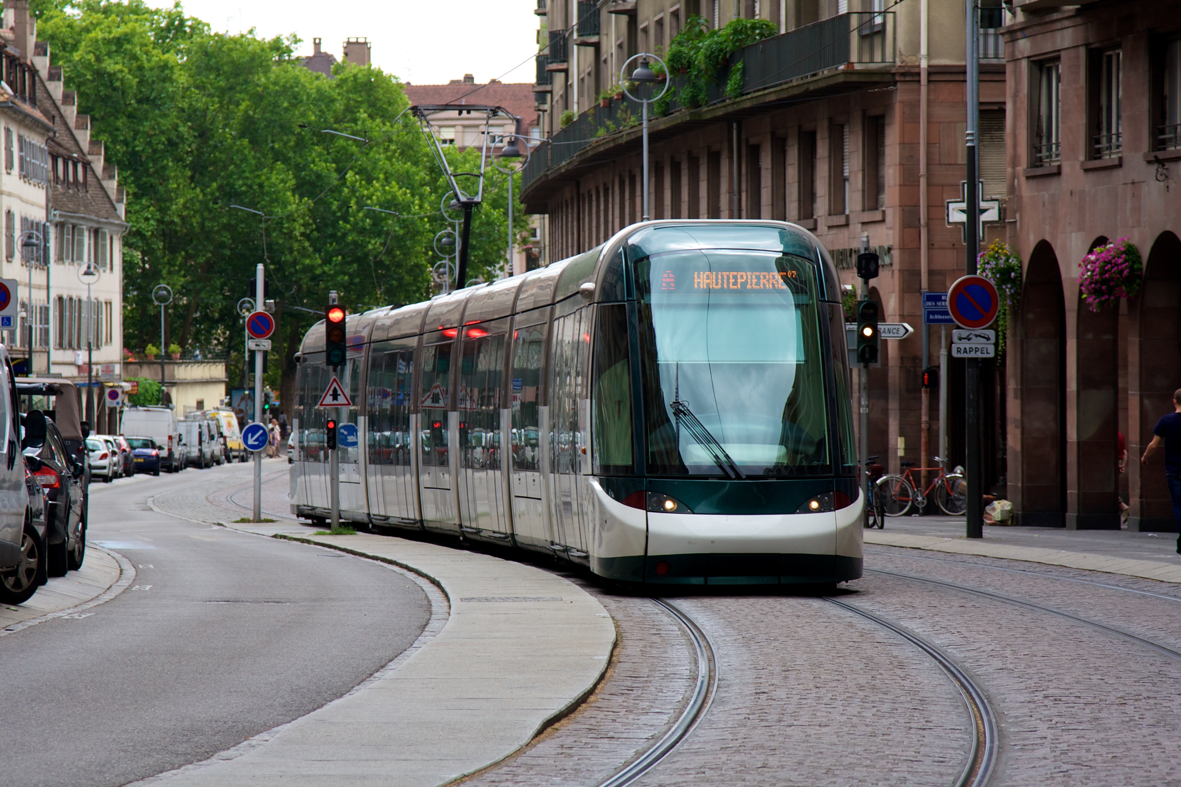 Streetcar in Strasbourg