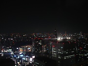 Night view over Tokyo