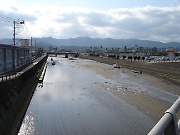Low tide in Kagoshima