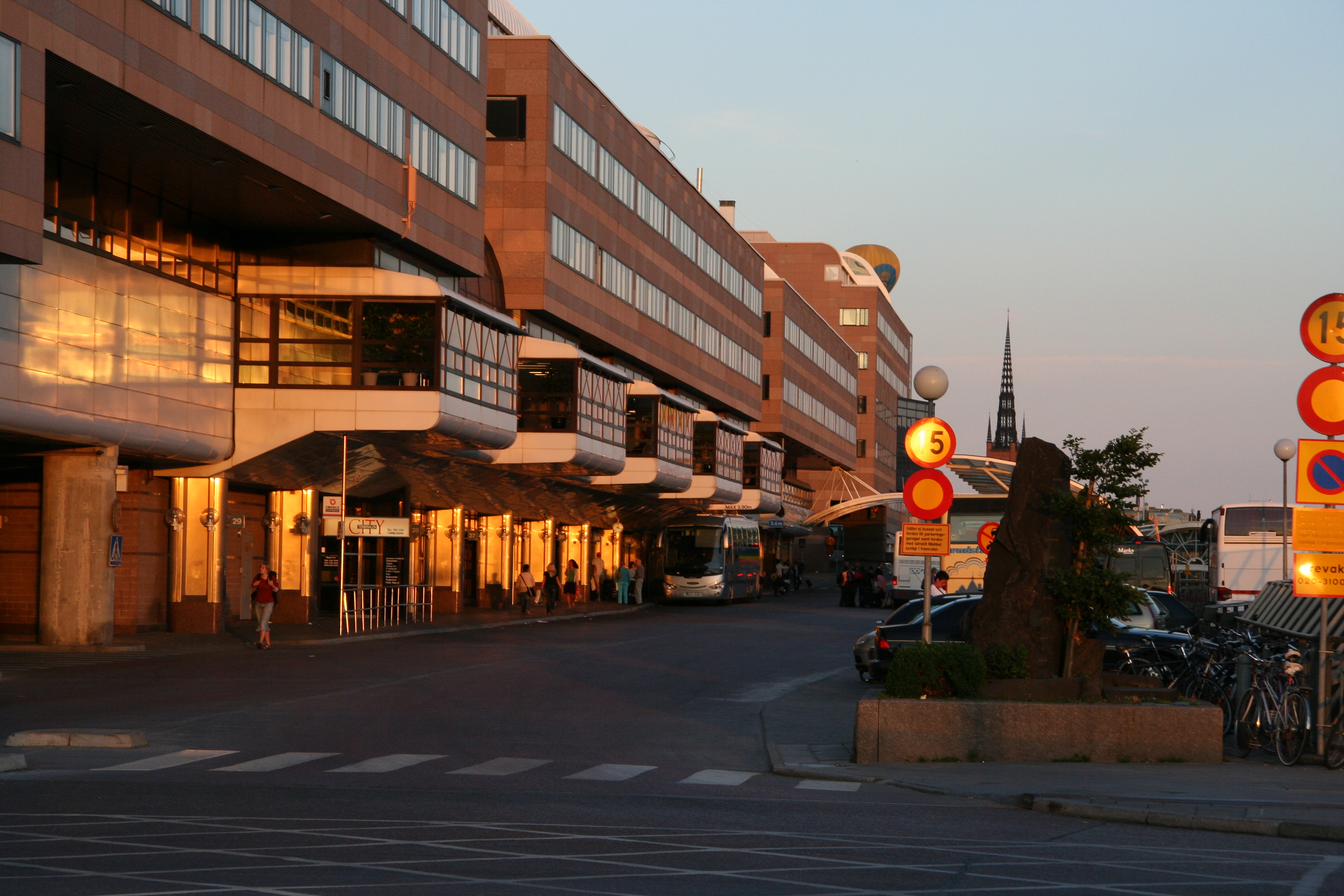 Bus station